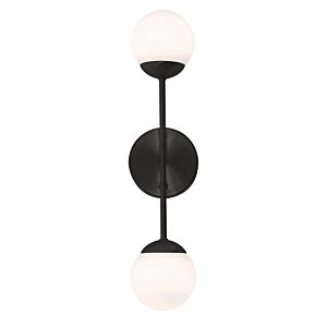 Pearl LED Wall Sconce in Black