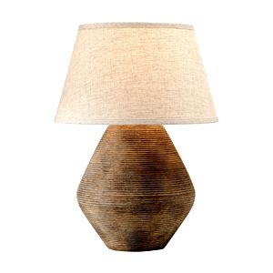 Troy Calabria 22 Inch Table Lamp in Rustco