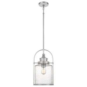 Quoizel Payson 10 Inch Pendant Light in Brushed Nickel