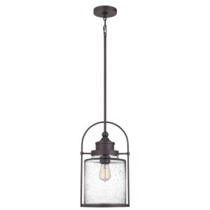Quoizel Payson 10 Inch Pendant Light in Western Bronze