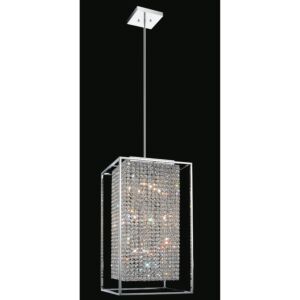 CWI Lighting Cube 11 Light Chandelier with Chrome finish