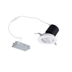 Patriot 1-Light LED Remodel Adjustable Light in White