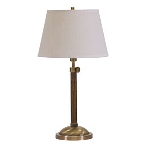Richmond 1-Light Table Lamp in Antique Brass