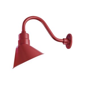Millennium Lighting R Series 1 Light Angle Shade in Satin Red