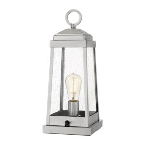 Ravenel 1-Light Outdoor Table Lamp in Stainless Steel