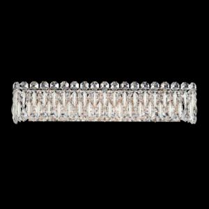 Schonbek Sarella 6 Light Wall Sconce in White with Crystals From Swarovski Crystals
