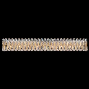 Sarella 8-Light Wall Sconce in Heirloom Gold with Crystal Heritage Crystals