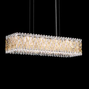 Sarella 13-Light Linear Pendant in Stainless Steel