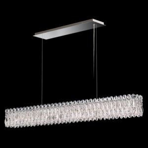 Sarella 11-Light Linear Pendant in Stainless Steel
