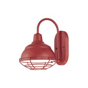 Millennium Lighting R Series 1 Light Wall Sconce in Satin Red