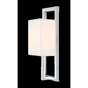 Matteo Cadre 1 Light Wall Sconce In Chrome