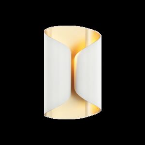 Matteo Ripcurl 2 Light Wall Sconce In White