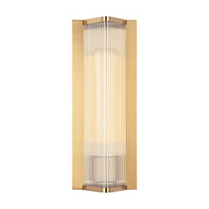 Palmira 1-Light Wall Sconce in Aged Gold Brass