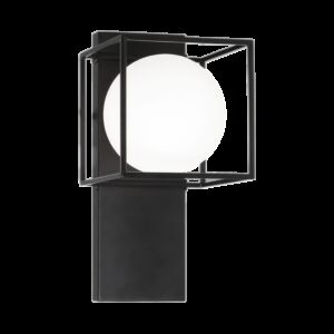 Matteo Squircle 1 Light Wall Sconce In Black