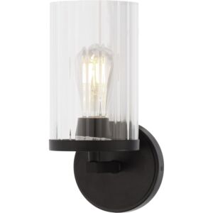 Matteo Liberty 1 Light Wall Sconce In Black