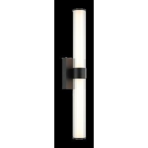 Macie 2-Light Bathroom Vanity Light in Black