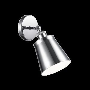Matteo Kinsley 1 Light Wall Sconce In Chrome