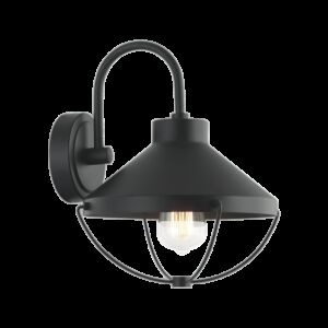 Matteo Fable 1-Light Wall Sconce In Matte Black