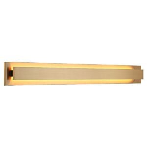 Baretta 2-Light LED Wall Sconce in Aged Gold