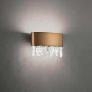 Soleil 1-Light LED Wall Sconce in Polish Nickel
