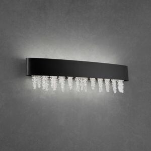 Soleil 1-Light LED Bathroom Vanity Light in Polish Nickel