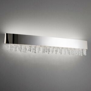 Soleil 1-Light LED Bathroom Vanity Light in Polish Nickel