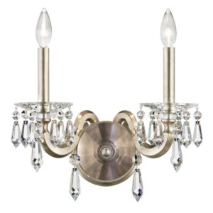Napoli 2-Light Wall Sconce in Etruscan Gold
