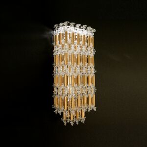 Tahitian LED Wall Sconce in Heirloom Gold