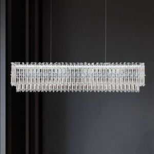 Tahitian LED Linear Pendant in Antique Silver