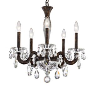 San Marco 5-Light Chandelier in French Gold