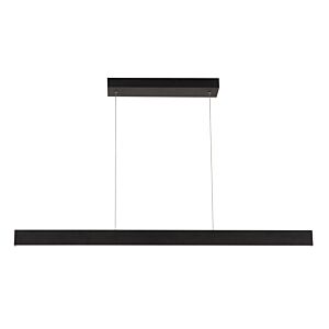Stealth LED Linear Pendant in Black