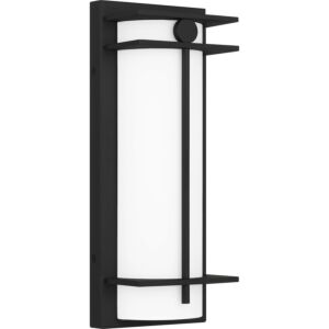 Syndall LED Outdoor Wall Mount in Earth Black