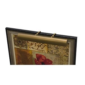 Traditional Weathered Brass Picture Light