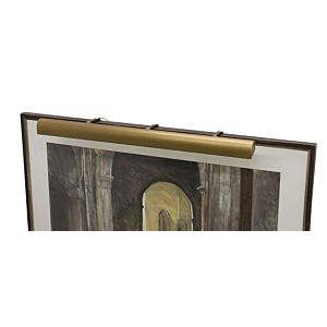 House of Troy Traditional 36 Inch Weathered Brass Picture Light