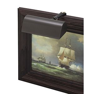 Traditional Mahogany Bronze Picture Light