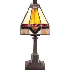 Quoizel Holmes 12 Inch Table Lamp in Vintage Bronze
