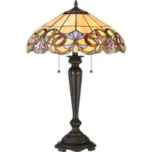 Blossom 2-Light Table Lamp in Imperial Bronze