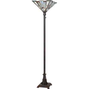 Maybeck 1-Light Torchiere in Valiant Bronze