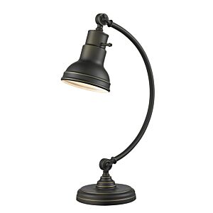 Z-Lite Ramsay 1-Light Table Lamp Light In Olde Bronze