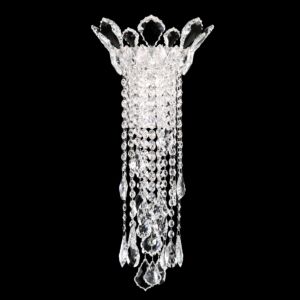 Trilliane Strands 2-Light Wall Sconce in Stainless Steel