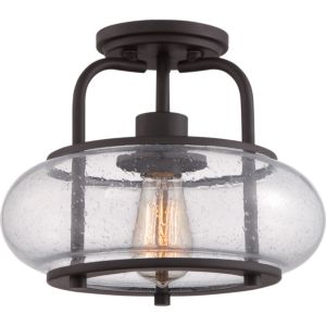 Quoizel Trilogy 12 Inch Ceiling Light in Old Bronze