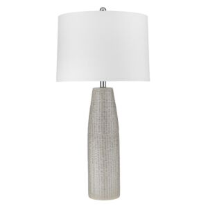 Trend Home 1-Light Table Lamp in Polished Nickel