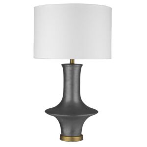 Trend Home 1-Light Table Lamp in Brass