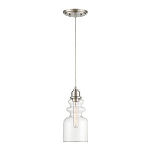 Griffin Mini Pendant in Brushed Nickel