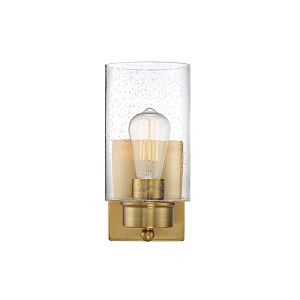 Edgewood Wall Sconce in Natural Brass