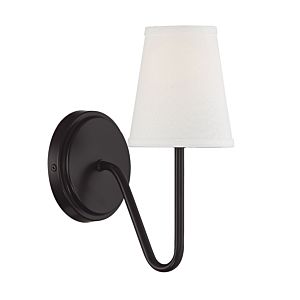 Trade Winds Madison 11 Inch Wall Sconce in Oil Rubbed Bronze