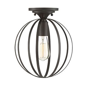 Trade Winds Kenmore Ceiling Light in Oil Rubbed Bronze