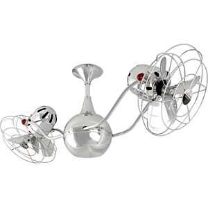 Vent-Bettina 42" Ceiling Fan in Polished Chrome