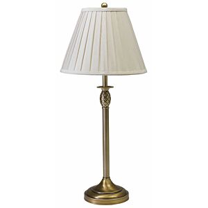 Vergennes 1-Light Table Lamp in Antique Brass