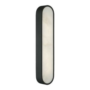 Marblestone 1-Light LED Wall Sconce in Black
